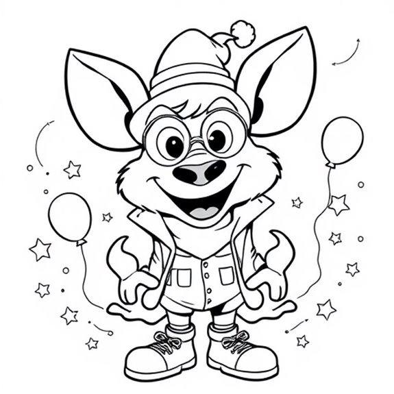 Animals Dressed In Costumes Coloring Pages Animals Dressed In Costumes Coloring Pages
