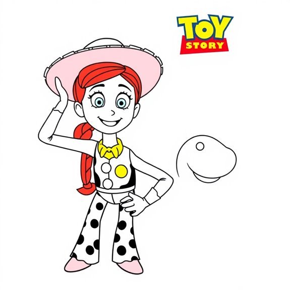 Jessie (Toy Story) Coloring Pages